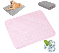 Emmalove Esterilla de refrigeración para el verano, alfombrilla de refrigeración Holivas Coolcomfort-Premium, para perros y gatos, auto-refrigerante, con borde acolchado, cama refrescante para