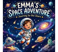 Emma's Space Adventure: A Calming Bedtime Story About Space, Planets, and Stars for Toddlers and Kids Ages 2-5 (Rhyming Picture Book)