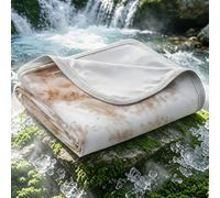 EMME Manta Refrescante ARC-Chill (Q-MAX>0.45) - Manta Transpirable Verano, 274x230 cm,Ultra Ligera y Delgada de Doble Cara, Ideal para Durmientes Que Sufren Sudoración Nocturna，Khaki