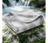 EMME Manta Refrescante ARC-Chill (Q-MAX >0.45) - Manta Transpirable Verano, 274x230 cm,Ultra Ligera y Delgada de Doble Cara, Ideal para Durmientes Que Sufren Sudoración Nocturna， Grau
