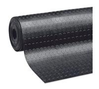emmevi Alfombra de goma aislante antideslizante para cubrir el suelo atornillada, felpudo robusto, 100 x 250 cm