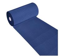 emmevi Alfombra de goma suave con borde de piscina, rollo de 15 metros, multiusos, para debajo del vaso del fregadero azul