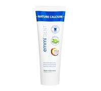 emmi®-dent Pasta Dentífrica Ultrasónica "Nature Calcium" I Con Calcio Extra I Ideal para Dientes y Encías Sensibles I Sin Flúor, Microplásticos ni Nanomateriales I Vegana y sin Gluten I 1x 75 ml