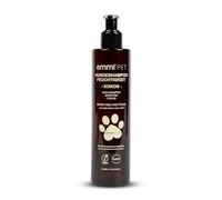 emmi-Pet champú Perros Hidratación Coco 250 ml - Cuidado Suave e Intenso, Elimina ácaros y Hongos, hidrata y nutre, Protege Piel Sensible y Deja el Pelaje Brillante