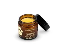 emmi-pet Cuidado de las patas 2 en 1 natural, 50 ml, bálsamo vegano para patas para perros con manteca de karité, aceite de coco y extractos de hierbas, protege y regenera - contra grietas y juanetes