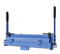 Emmtore Máquina plegadora manual de metal, 450 mm