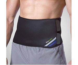 Emo Banda Abdominal, Faja con cierre de velcro, Neopreno,Talla Única, FJ10A
