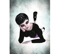 Emo / Emo's Goth Punk Misfit Alt Alternative Rock Girl Sketchbook Scrapbook Journal Art Artwork Drawing Drawings Jotting: Large 8.25x11 Hardback With ... Design in Matte Finish - 120 Blank Pages