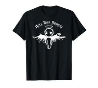 Emo Goth Ángel El infierno era aburrido Gothic Oculto Bruja Camiseta