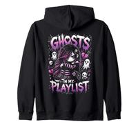 EMO Goth Girl Estética Corazón Negro Alternativa Gótico Sudadera con Capucha