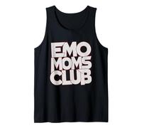 EMO Moms Club Alternativa Maternidad Punk Rock Mama Camiseta sin Mangas