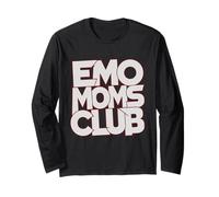 EMO Moms Club Alternativa Maternidad Punk Rock Mama Manga Larga