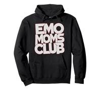 EMO Moms Club Alternativa Maternidad Punk Rock Mama Sudadera con Capucha