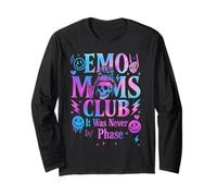 Emo Moms Club Skeleton Goth Nunca Fue Una Fase Manga Larga