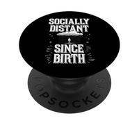 Emo Style Scene Kid Oscuro Estética Expresión Emocional PopSockets PopGrip Adhesivo