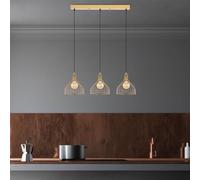 Emob Fulgor - Lámpara de araña de metal - Oro brillante - Altura ajustable