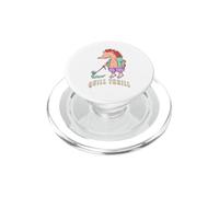 Emoción de Espinas Erizo Humor Serpiente Relajado PopSockets PopGrip para MagSafe