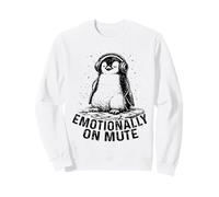 Emocionalmente en Músico introvertido sarcástico Mudo Sudadera