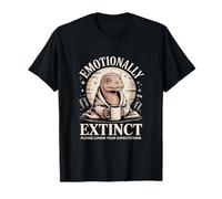 Emocionalmente extinto, por Favor, baje Sus expectativas Dino Camiseta