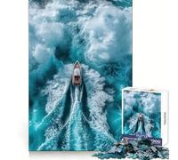 Emocionante Rompecabezas de Paseo oceánico para Adultos, 1000 Piezas, Juguete Que desafía la Mente, Pieza de colección de Arte de Corte nítido 50x75cm