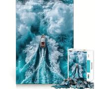 Emocionante Rompecabezas de Paseo oceánico para Adultos, 1000 Piezas, Juguete Que desafía la Mente, Pieza de colección de Arte de Corte nítido 50x75cm