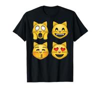 Emociones de Cara de Gato Camiseta