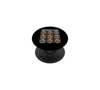 Emociones de un Perezoso Divertido durmiendo Perezoso Sarcasmo PopSockets PopGrip Adhesivo
