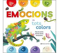 Emocions de tots colors: Llibre de cartoné per a bebès en CATALÀ - Contes per a nens de 2 anys per a aprendre colors i 8 emocions (SIN COLECCION)