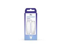 Emoform Triofloss, hilos de nylon cardados extra suaves, para la limpieza de espacios interdentales bajo puentes y brackets.