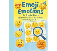 Emoji Emotions: Spot the Difference Puzzle Book for Kids Ages 4-8 - Build Focus, Feelings & Fun!