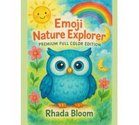 Emoji Nature Explorer - Premium Full Color Edition: Spot the Difference Puzzle Book for Kids Ages 4-8 - Colorful Nature Puzzles with Flowers, Stars & Weather to Build Focus & Fun Learning