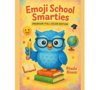 Emoji School Smarties - Premium Full Color Edition: Spot the Difference Puzzle Book for Kids Ages 4-8 - Colorful School-Themed Puzzles to Build Focus, Memory & Learning Skills