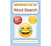 Emoji Word Search Puzzle Book for Kids, Adults & Seniors: Word Searches with Easy to Read Print about Emoji, Emotions, Symbols & Expressions | 6x9 ... | Fun Gift for Travel, Vacations & Free Time