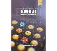 Emoji Word Search Puzzle Book: Vibrant Emoji Word Searches Featuring Moods, Icons & Love | 6x9 Inches, 110 Pages | Over 50 Feel-Good Puzzles - A Fun, Joyful Journey to Brighten Mind & Spirit