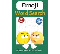Emoji Word Search Puzzle Book: Word Searches with Easy to Read Print about Emoji, Emoji GIF, Emoji texting and more | 6x9 inches, 110 pages | 50+ Puzzles…. Gift for Vacations, Holidays and Free Times