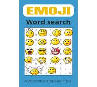 Emoji Word Search Puzzle Book: Word Searches with Easy to Read Print about Emojis | 6x9 inches,110 pages | 50+ Puzzles ... Gift for Vacations, Holidays, and Free Times