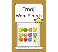Emoji Word Search Puzzle Book: Word Searches with Easy to Read Print with Emoji, Emoticon and Textface I 6x9 inches I 110 pages I 50 + puzzles... Gift for Vacations, Holidays and Free Time