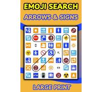 Emoji Word Search Puzzles: Arrows & Signs (Emoji Word Search Puzzle Books)