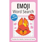 Emoji Word Search: Word Search Puzzles with Easy-to-Read Print about Emojis | 6x9 inches | 110 pages | 50+ Puzzles...Gifts, Vacations & Holidays