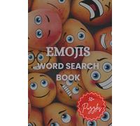Emojis Word Search Book: Word Searches with Easy to Read Print about emojis, Emotions, Emotional Intelligence | 6x9 inches, 110 pages | 50+ Puzzles ... Gift for Vacations, Holidays and Free Times