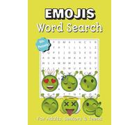 Emojis Word Search Puzzle Book: Large Print Word Search Puzzle Book Featuring Emoji Symbols, Faces, and Expressions - Fun Brain Game for All Ages