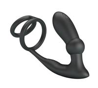 Emoni Anillo Vibrador para el Pene y Plug Anal de Prettylove