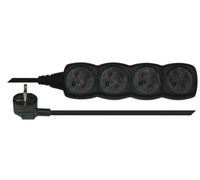 Emos 1902240500 Unidad de Distribución de Energía-(PDU) Unidad de Distribución de Energía (PDUs) (Básico,) Negro