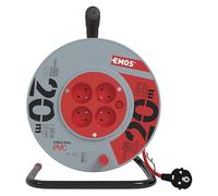 Emos 1908142001 Unidad de distribución de energía (PDU) Azul, Naranja 4 Salidas AC