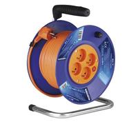 Emos 1908143001 Unidad de Distribución de Energía-(PDU) Unidad de Distribución de Energía (PDUs) (Básico Azul Naranja 250 V 50/60 Hz 10 A F3G H05 VV-)