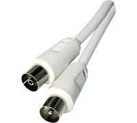Emos Antena de Cable Coaxial apantallado, Conector Recto 1,25 m, sb3001