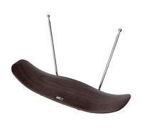 EMOS Antena interior de diseño J0708, antena interior activa para recepción de radio DVB-T/DVB-T2, FM/DAB con filtro y amplificador integrados 3G/4G/5G/LTE, antena interior, incluye adaptador de carga