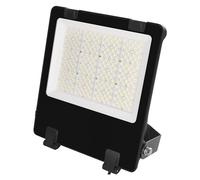 EMOS AVENO - Foco LED (150 W, asimétrico, IP66, impermeable, regulable, aluminio, para habitaciones húmedas, interior y exterior, brillo 23250 lm, luz blanca neutra, 4000 K, vida útil de 50.000 h)