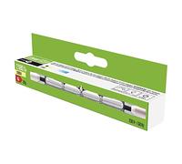 EMOS Barra halógena ECO de 118 mm para casquillo R7s, 11,8 x 1 cm, tubo halógeno regulable de 140 W, blanco cálido 3000 K, brillo 2680 lm, vida útil 4000 h, 230 V, 140 W, cristal, transparente, CRI