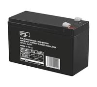 Emos sin mantenimiento acumulador de plomo (12 V, 7,2 Ah Faston de 6,3 mm, 1 pieza, b9674